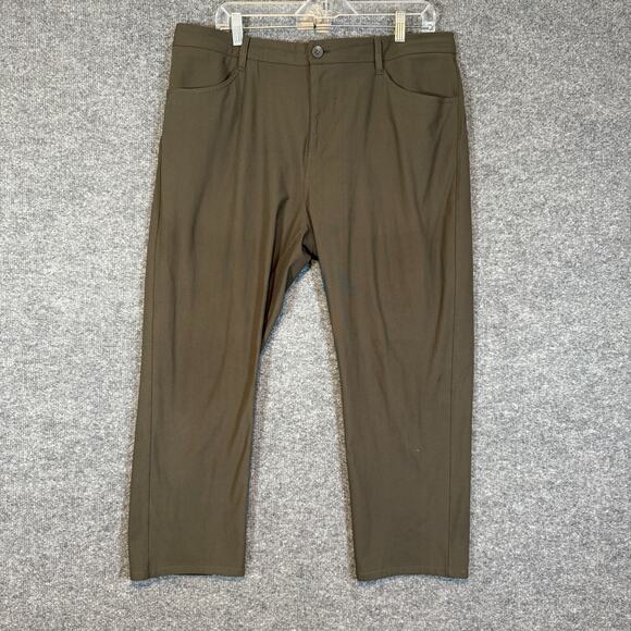 Vuori Other - Vuori Pants Mens 36x27 Green Chinos Performance Stretch Aim The Rise The‎ Shine